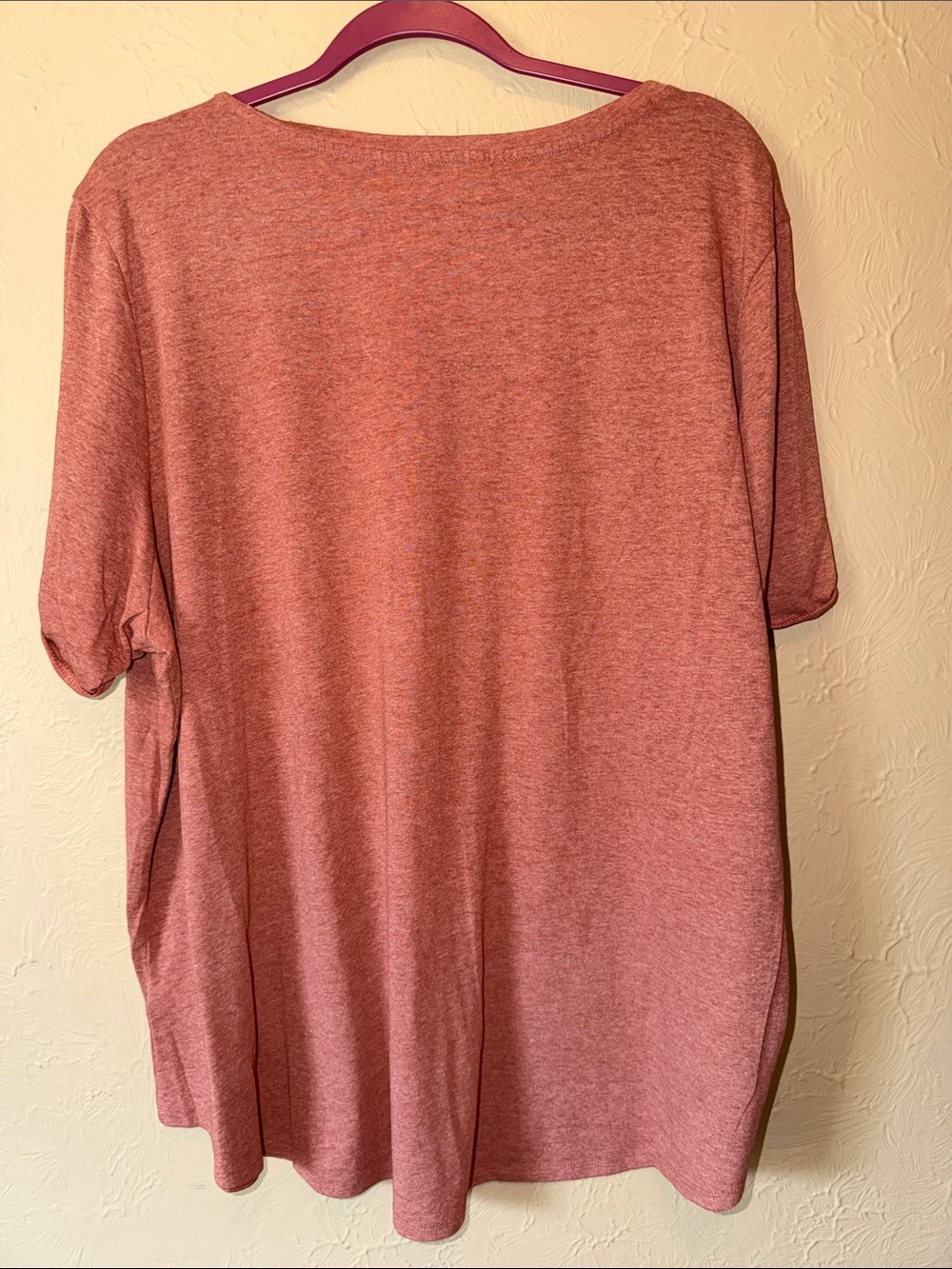 Maurices plus 2x Dusty Rose Knit graphic Tee Country Rock N Roll - Picture 5 of 5